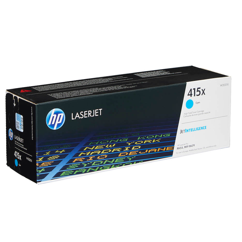 HP 415X Cyan (W2031X) Toner – Hohe Reichweite - Wiepa Bürofachpartner