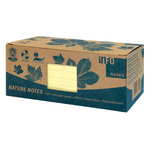 inFO Recycling Haftnotizen gelb (12er-Pack) – Nachhaltige Organisation mit System