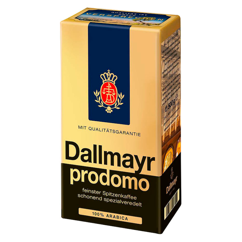 Dallmayr Kaffee prodomo spezialveredelt 100 % Arabica - Wiepa Bürofachpartner