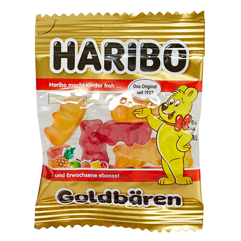 HARIBO Fruchtgummi Goldbären 100g-Tüte oder Vorratspack - Wiepa Bürofachpartner