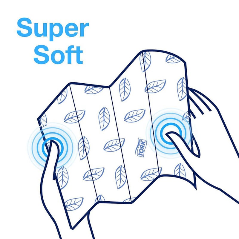 Tork Papierhandtücher H3 Premium – Extra Soft & Saugstark (3.000 Tücher) - Wiepa Bürofachpartner
