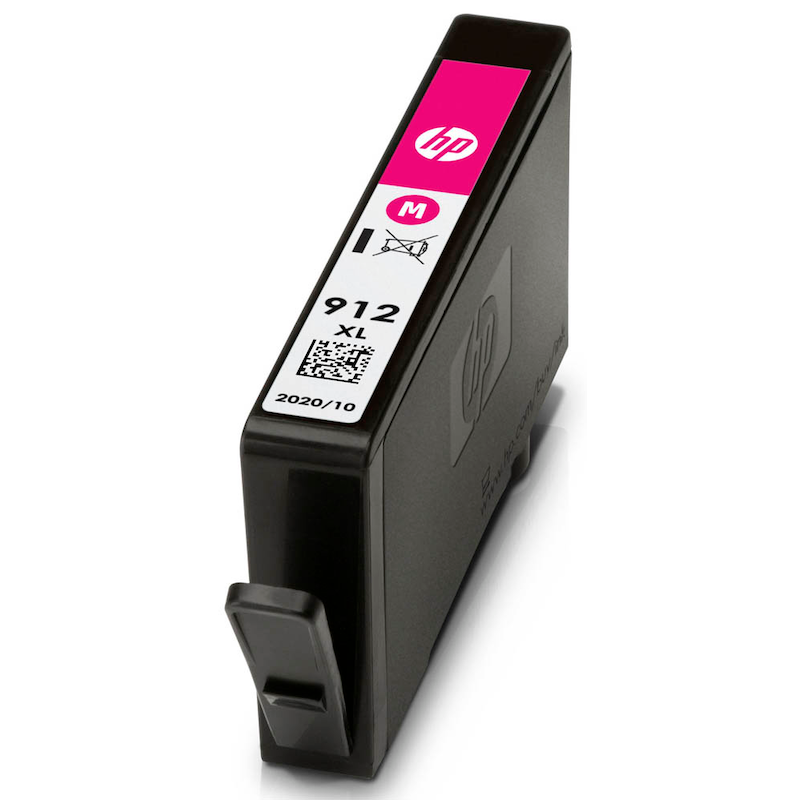 HP Tintenpatrone 912XL Magenta, Original Tintenpatrone für HP Drucker, farbige Tintenpatrone mit Magenta-Farbe.
