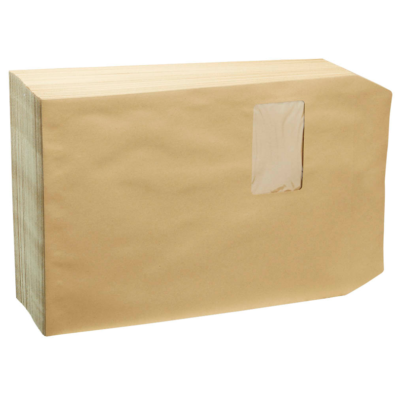 Soennecken Versandtasche DIN C4 mit Fenster, braun - Wiepa Bürofachpartner