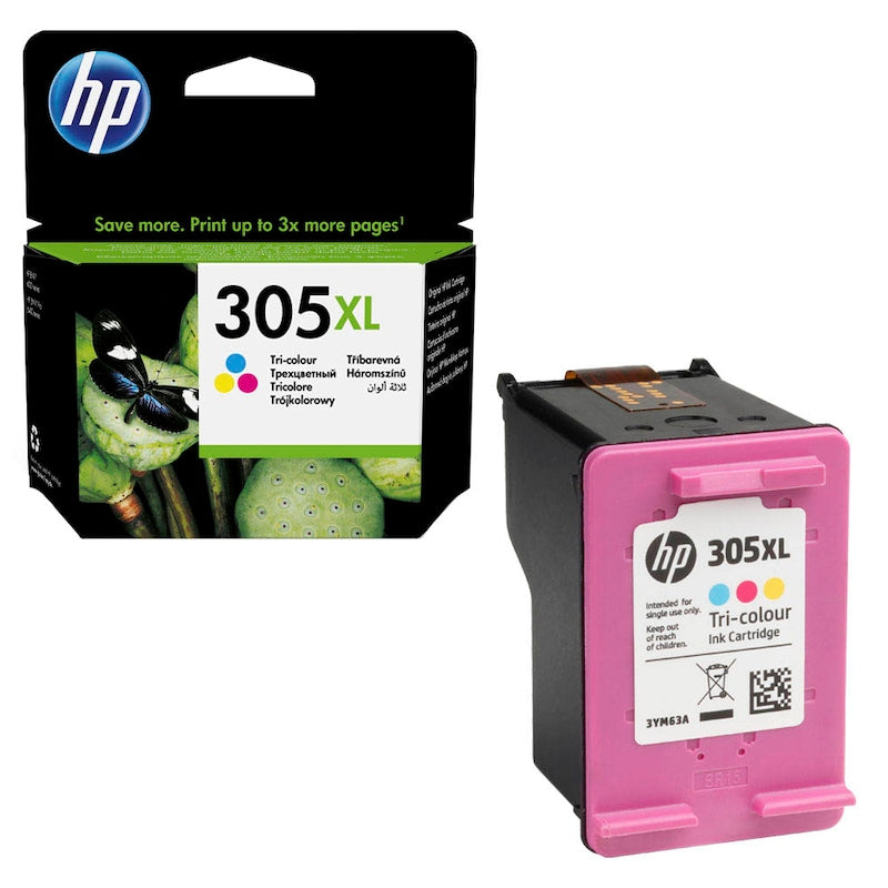 HP Tintenpatrone 305XL Farbe – Original High-Yield Tinte (3YM63AE) - Wiepa Bürofachpartner