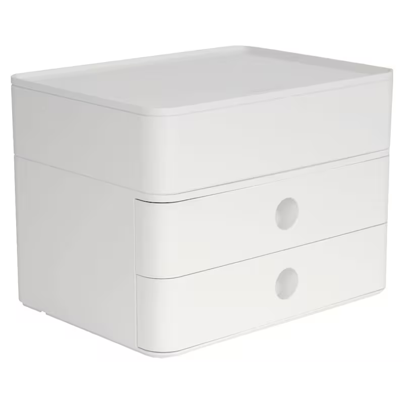 HAN SMART-BOX PLUS ALLISON Schubladenbox DIN A5 mit 2 Schubladen und Utensilienbox