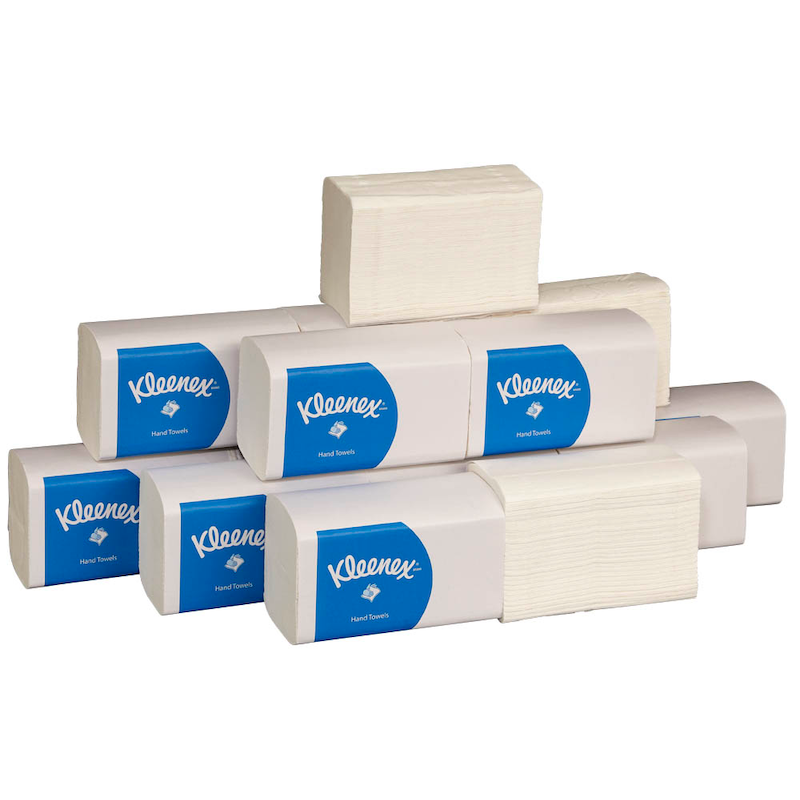Kleenex® Papierhandtücher Ultra™ 21,5 x 21 cm (B x L) - Wiepa Bürofachpartner