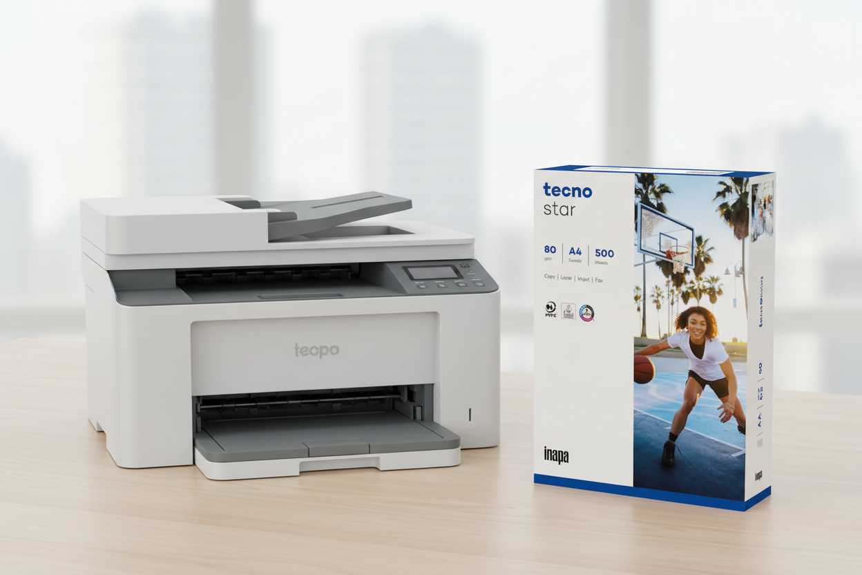 tecno star Kopierpapier – DIN A4 und DIN A3 - Wiepa Bürofachpartner