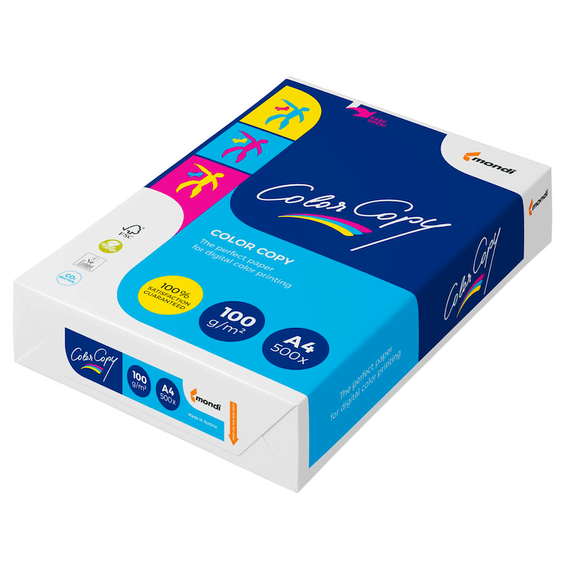Color Copy Kopierpapier DIN A4, 100 g/m² – Premium Laserpapier (500 Blatt) - Wiepa Bürofachpartner