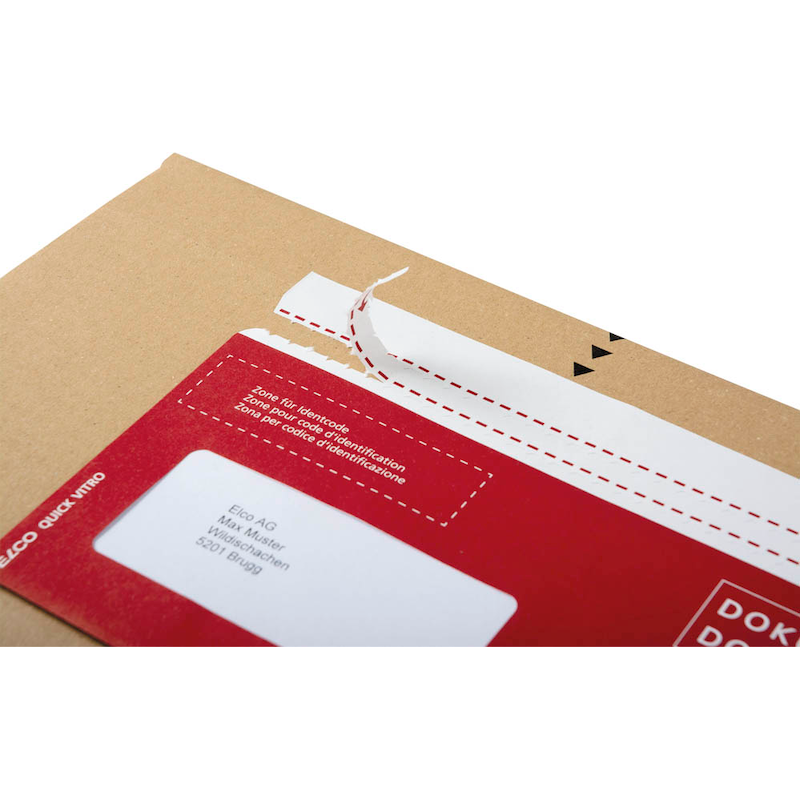ELCO Lieferscheintaschen Quick Vitro DIN lang – Die 100 % nachhaltige Begleitpapiertasche