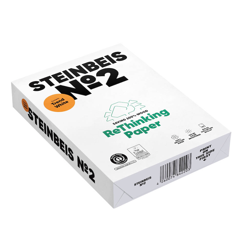 Steinbeis Kopierpapier No. 2 Trend White – Nachhaltig, vielseitig, zuverlässig