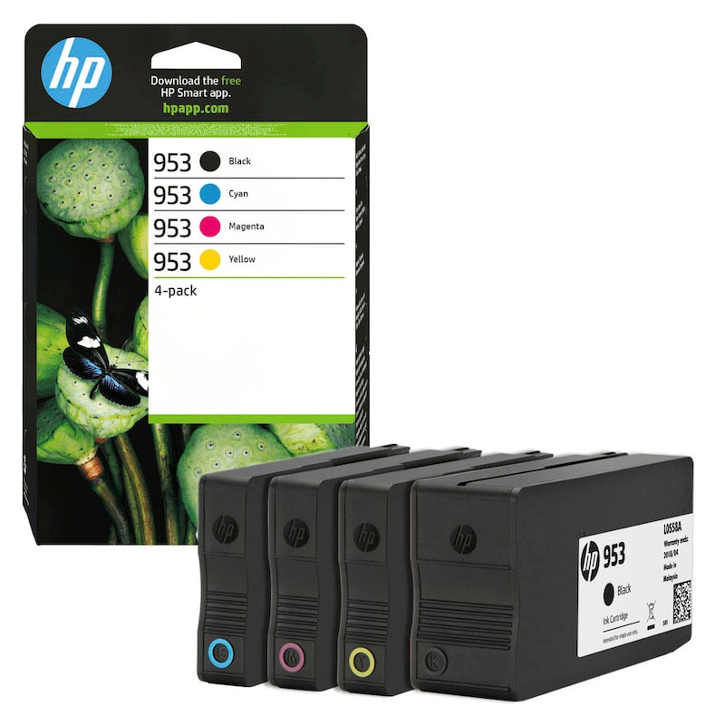 HP 953 Multipack (6ZC69AE) – Original Patronen Schwarz & Farbe - Wiepa Bürofachpartner