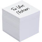 Soennecken Zettelboxeinlage – Weiß, 9 x 9 cm (800 Blatt) - Wiepa Bürofachpartner