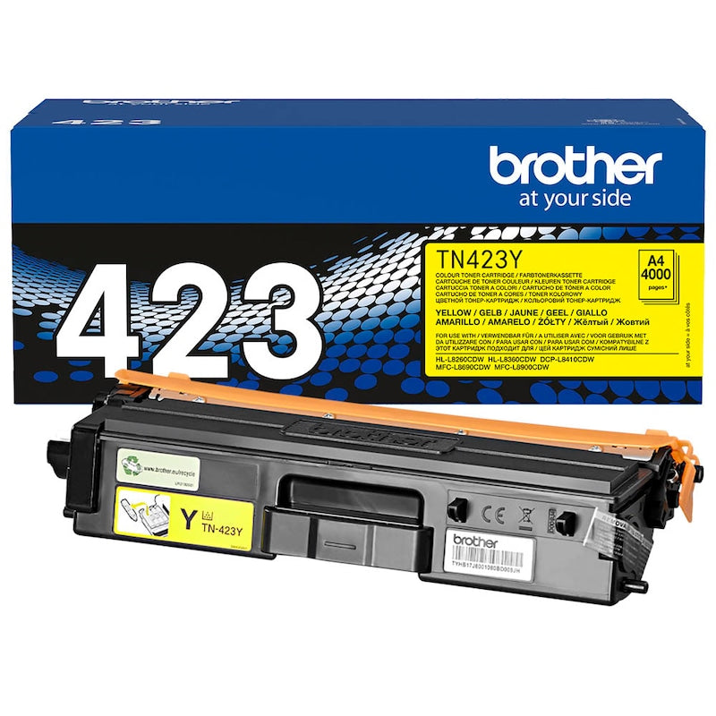 Brother TN-423Y Toner Gelb – Original High-Yield - Wiepa Bürofachpartner
