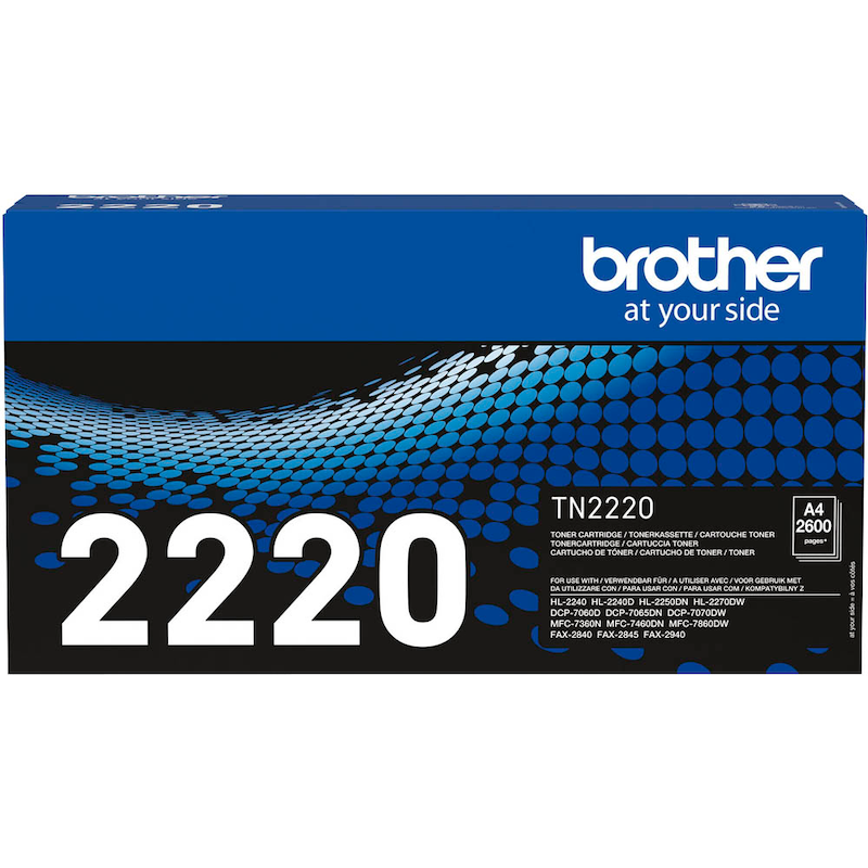 Brother TN-2220 Toner Schwarz – Original Brother Tonerkartusche - Wiepa Bürofachpartner
