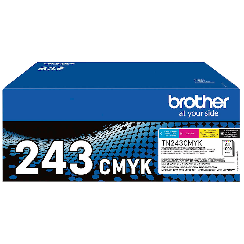 Brother Toner TN-243 schwarz, cyan, magenta, gelb - Wiepa Bürofachpartner