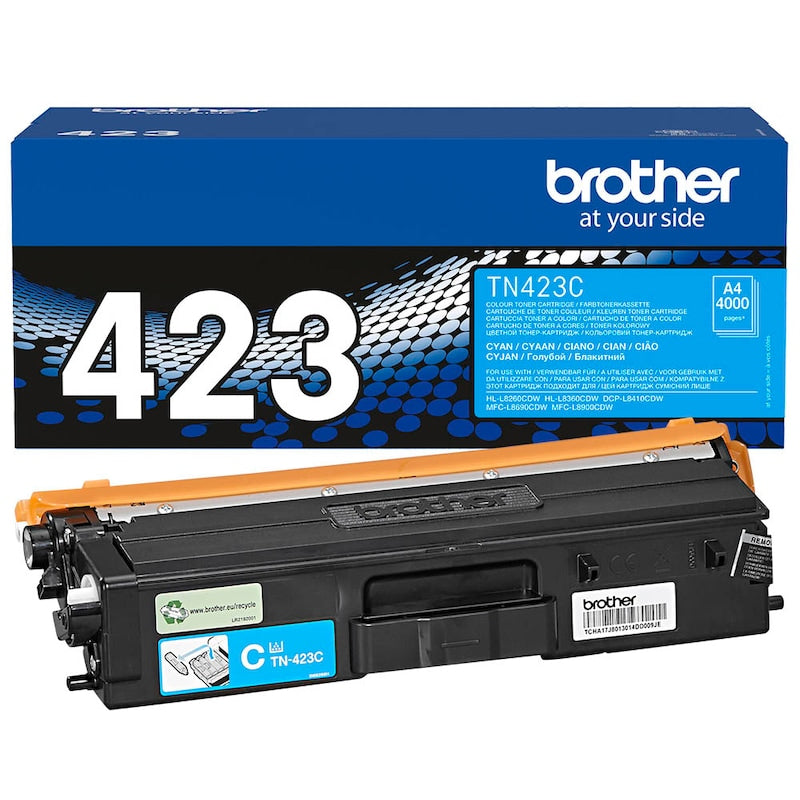 Brother TN-423C Toner Cyan – Original High-Yield - Wiepa Bürofachpartner