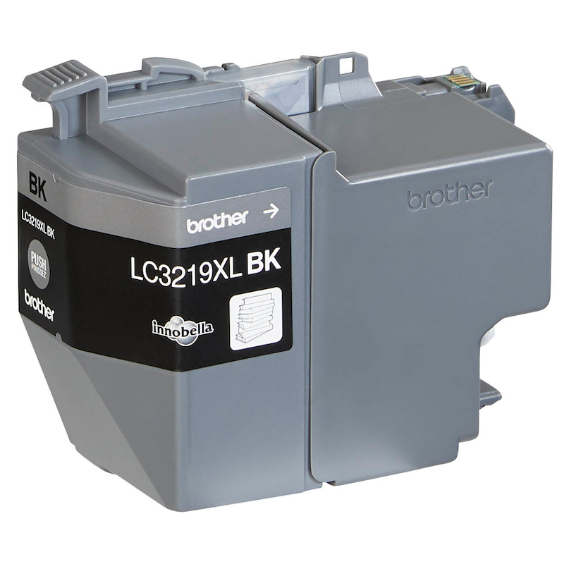 Original Brother LC-3219XL-BK Schwarz Tintenpatrone, XL-Format, für Brother Drucker, hochwertige Druckqualität