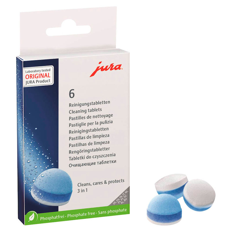 JURA Reinigungstablette 3-Phasen – Profi-Hygiene & Schutz - Wiepa Bürofachpartner