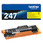 Brother Toner TN-247Y Gelb – Original (ca. 2.300 Seiten) - Wiepa Bürofachpartner