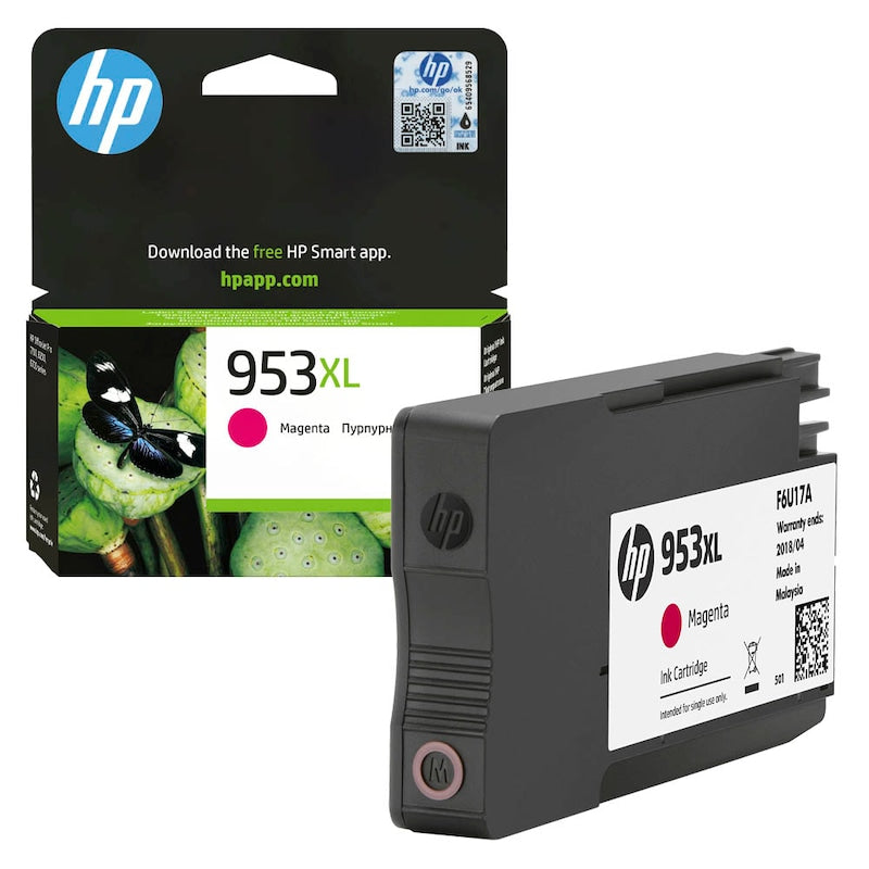 HP 953XL Magenta Tintenpatrone (F6U17AE) – Ausdrucksstark & Zuverlässig - Wiepa Bürofachpartner