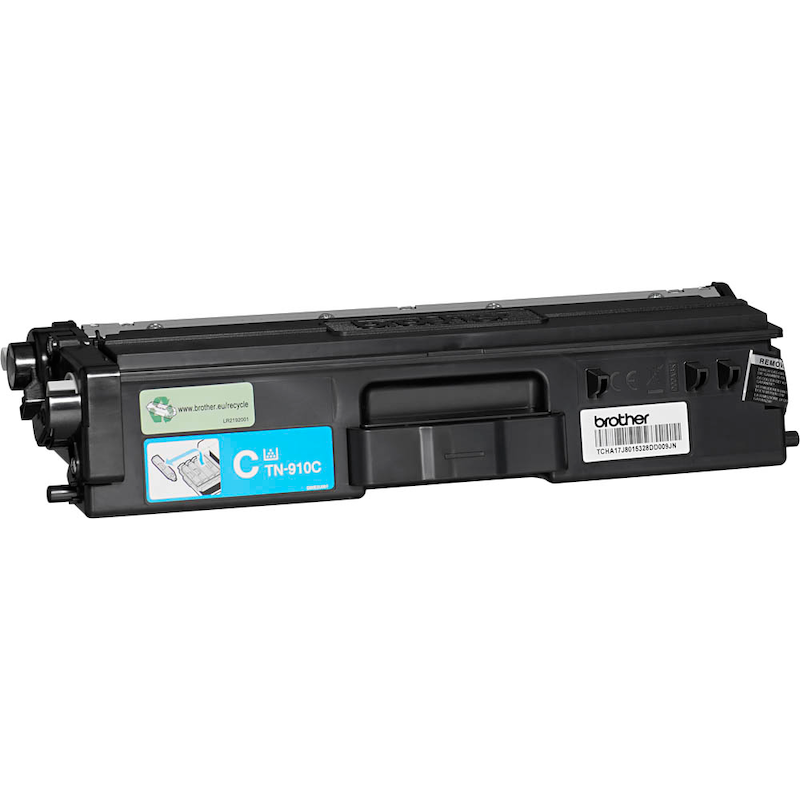 Brother Toner TN-910C Cyan – Brillante Farbtreue in Rekord-Reichweite - Wiepa Bürofachpartner
