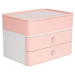 HAN SMART-BOX PLUS ALLISON Schubladenbox DIN A5 mit 2 Schubladen und Utensilienbox