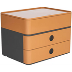 HAN SMART-BOX PLUS ALLISON Schubladenbox DIN A5 mit 2 Schubladen und Utensilienbox