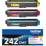 Brother Toner TN-242CMY Multipack (CMY) – Farbkraft im effizienten 3er-Set