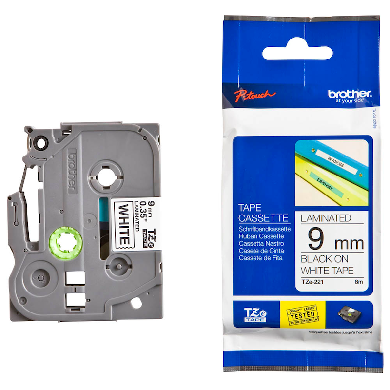 Brother Schriftbandkassette P-touch TZe-221 - Wiepa Bürofachpartner