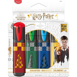 Maped Harry Potter Textmarker Set mit leuchtenden Farben, variabler Strichstärke und langlebiger Tinte für Schule, Studium und Büro