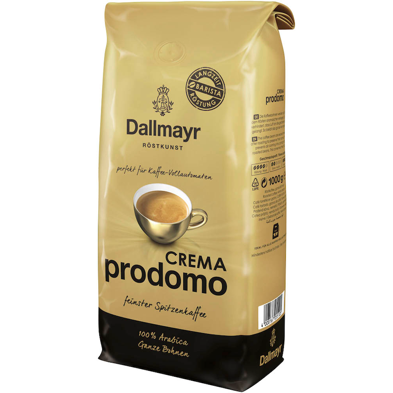 Dallmayr Kaffee Crema prodomo – Exzellenter Kaffeegenuss für Ihren Arbeitsplatz – Produktbild 3
