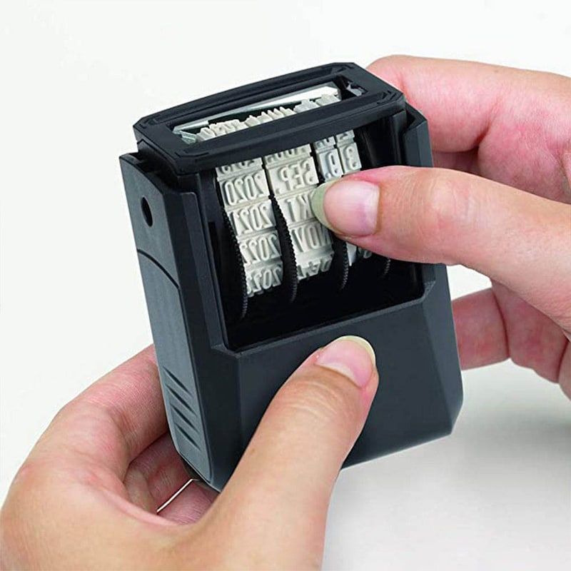 trodat® Datumstempel Printy™ 4810 – Kompakt, sauber und absolut zuverlässig – Produktbild 3