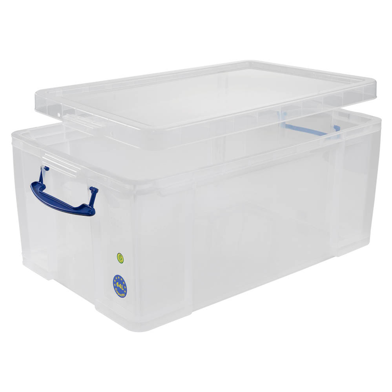 Really Useful Box Aufbewahrungsbox 64 Liter - 71x31x44 cm (BxHxT) - Wiepa Bürofachpartner