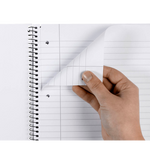 herlitz x.book Collegeblock DIN A4, 80 Blatt, liniert oder kariert