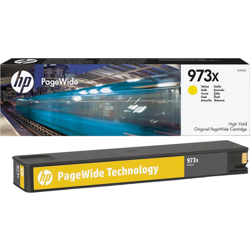 HP 973X (F6T83AE) Tintenpatrone gelb – das Original - Wiepa Bürofachpartner