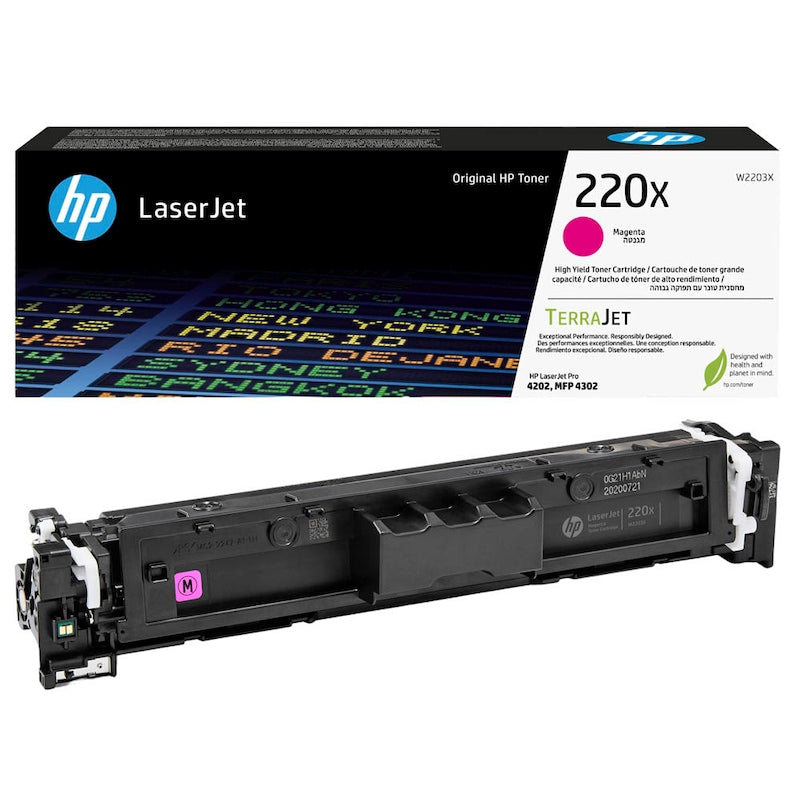 HP Toner 220X Magenta (W2203X) – das Original – Produktbild 2
