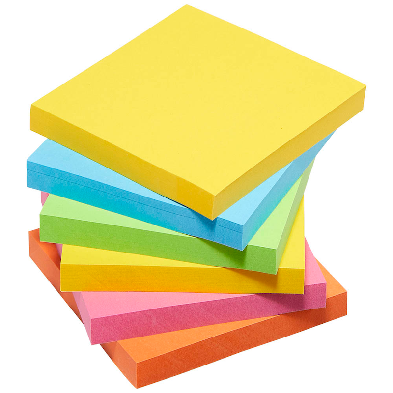 Post-it® Haftnotiz Super Sticky Notes Carnival Collection 76 x 76 mm - 6 Blöcke - Wiepa Bürofachpartner