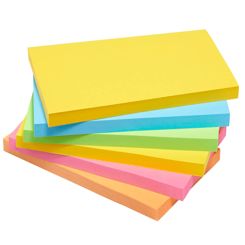 Post-it® Super Sticky Notes Carnival Collection (127 x 76 mm) – Extrastarker Halt für Ihre Ideen – Produktbild 2
