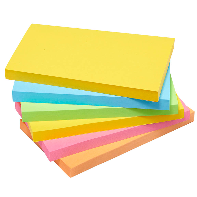Post-it® Super Sticky Notes Carnival Collection (127 x 76 mm) – Extrastarker Halt für Ihre Ideen – Produktbild 3