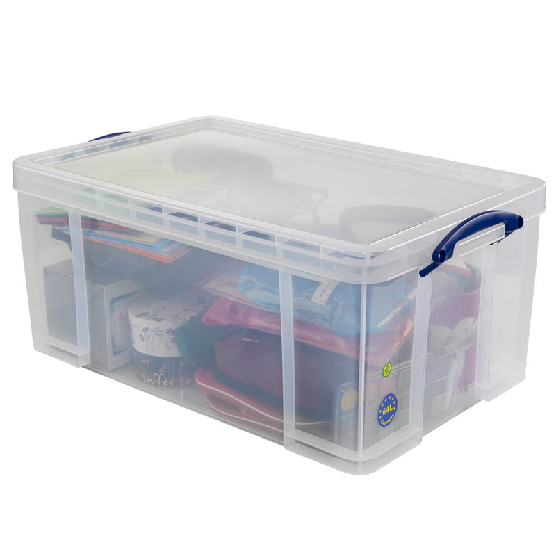Really Useful Box Aufbewahrungsbox 64 Liter - 71x31x44 cm (BxHxT) - Wiepa Bürofachpartner