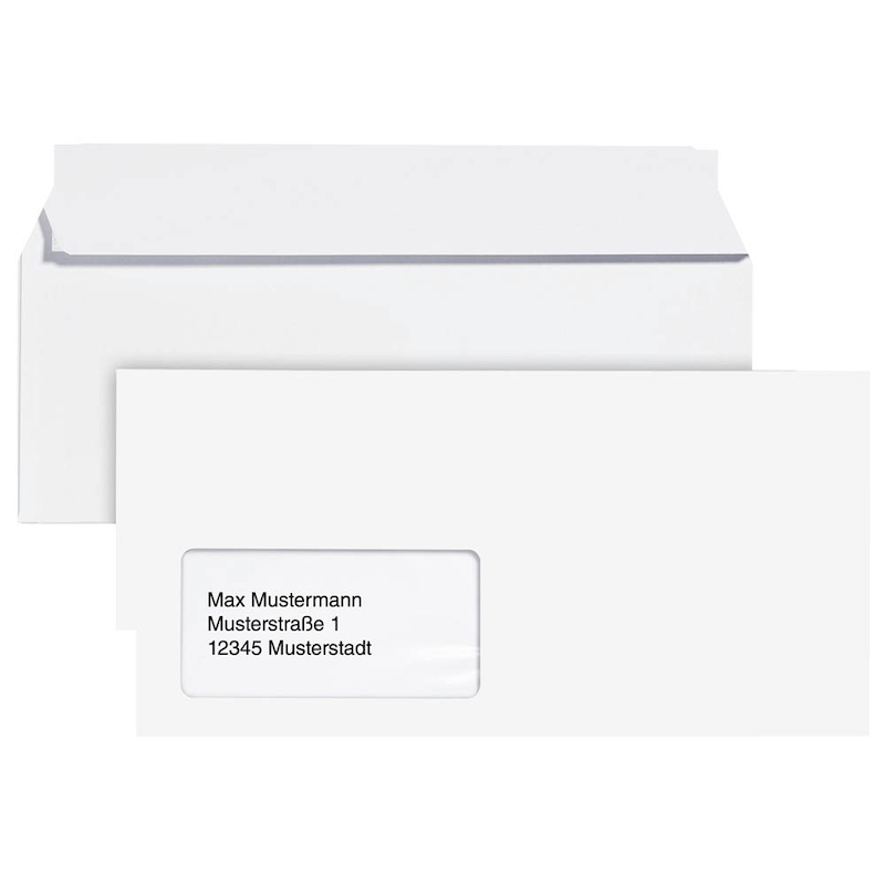 MAILmedia Briefumschläge Cygnus Excellence® DIN lang+ mit Fenster