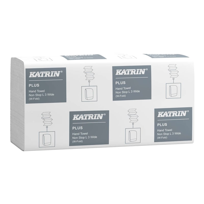 Katrin Papierhandtücher Plus L3 – Premium-Hygiene mit 3-lagigem Komfort – Produktbild 3