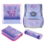 Herlitz Loop Plus Schulranzen-Set 4-teilig – Ergonomischer Schulranzen mit verschiedene -Motive