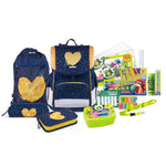 JOLLY Ergonomic Flexy Schulranzen-Set – Komplettes Schulranzen-Set mit umfangreichem Zubehör für Grundschulkinder