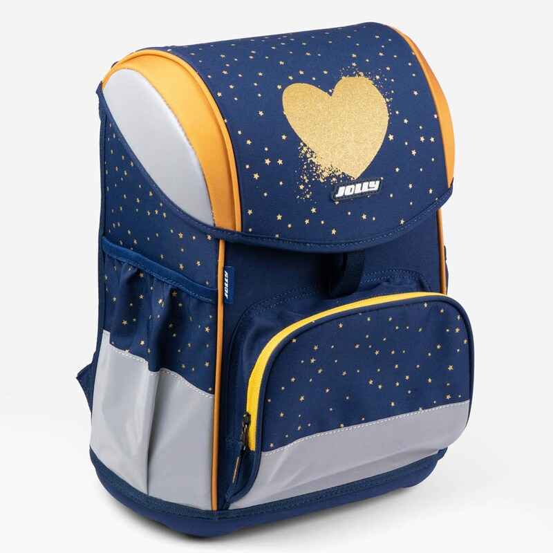 JOLLY Ergonomic Flexy Schulranzen-Set – Komplettes Schulranzen-Set mit umfangreichem Zubehör für Grundschulkinder