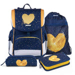JOLLY Ergonomic Flexy Schulranzen-Set – Komplettes Schulranzen-Set mit umfangreichem Zubehör für Grundschulkinder