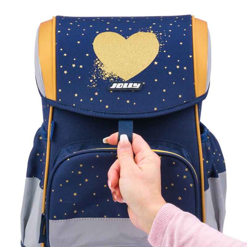 JOLLY Ergonomic Flexy Schulranzen-Set – Komplettes Schulranzen-Set mit umfangreichem Zubehör für Grundschulkinder
