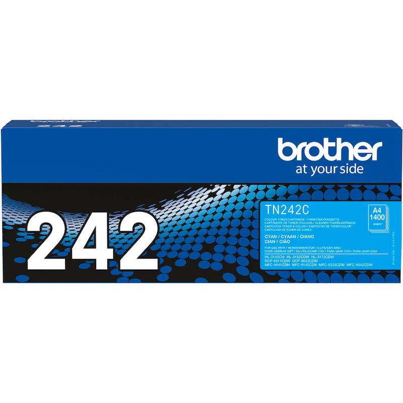 Brother Toner TN-242C Cyan – Brillante Farben für Ihre Präsentationen - Wiepa Bürofachpartner