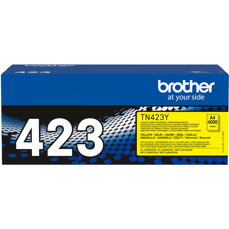 Brother TN-423Y Toner Gelb – Original High-Yield - Wiepa Bürofachpartner