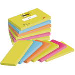 Post-it® Haftnotiz Notes Energetic Collection 6 Blöckchen pro Pack - Wiepa Bürofachpartner